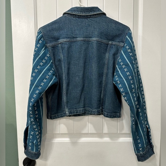 NWT Anthropologie Pilcro Quilted Denim Jacket - Picture 6 of 6
